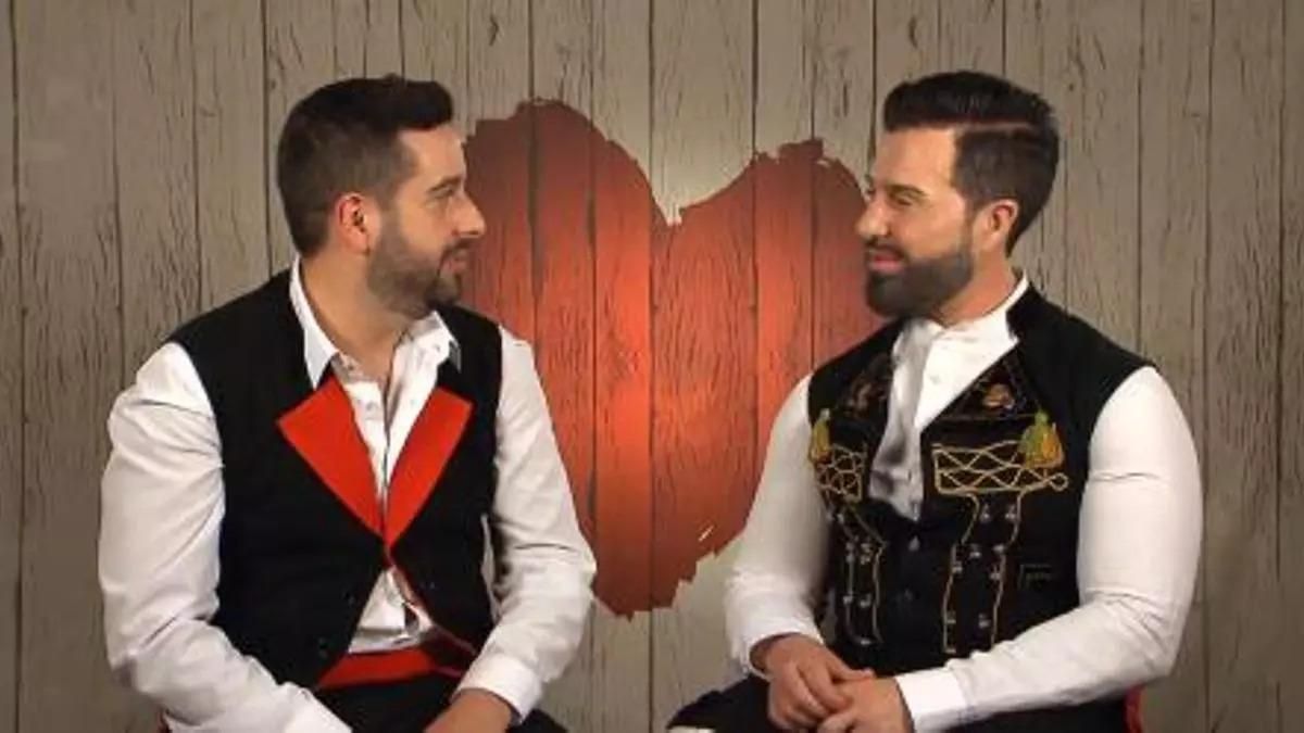 Pablo y Jony en 'First dates'.