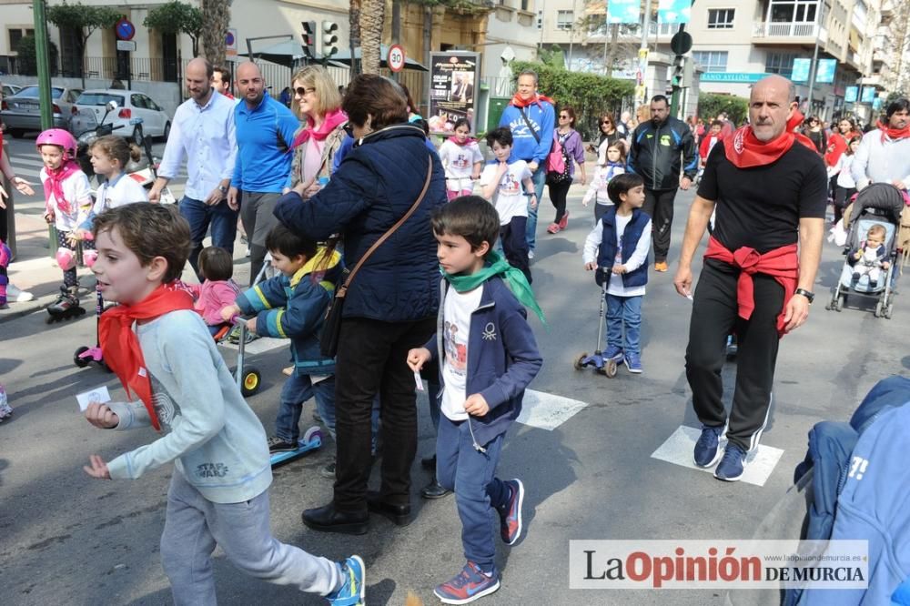 Marcha solidaria de Jesús-María por Haití