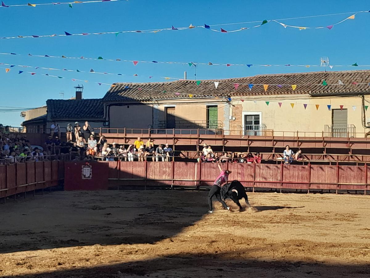 GALERÍA | Exhibición de cortes, quiebros y saltos en Morales de Toro