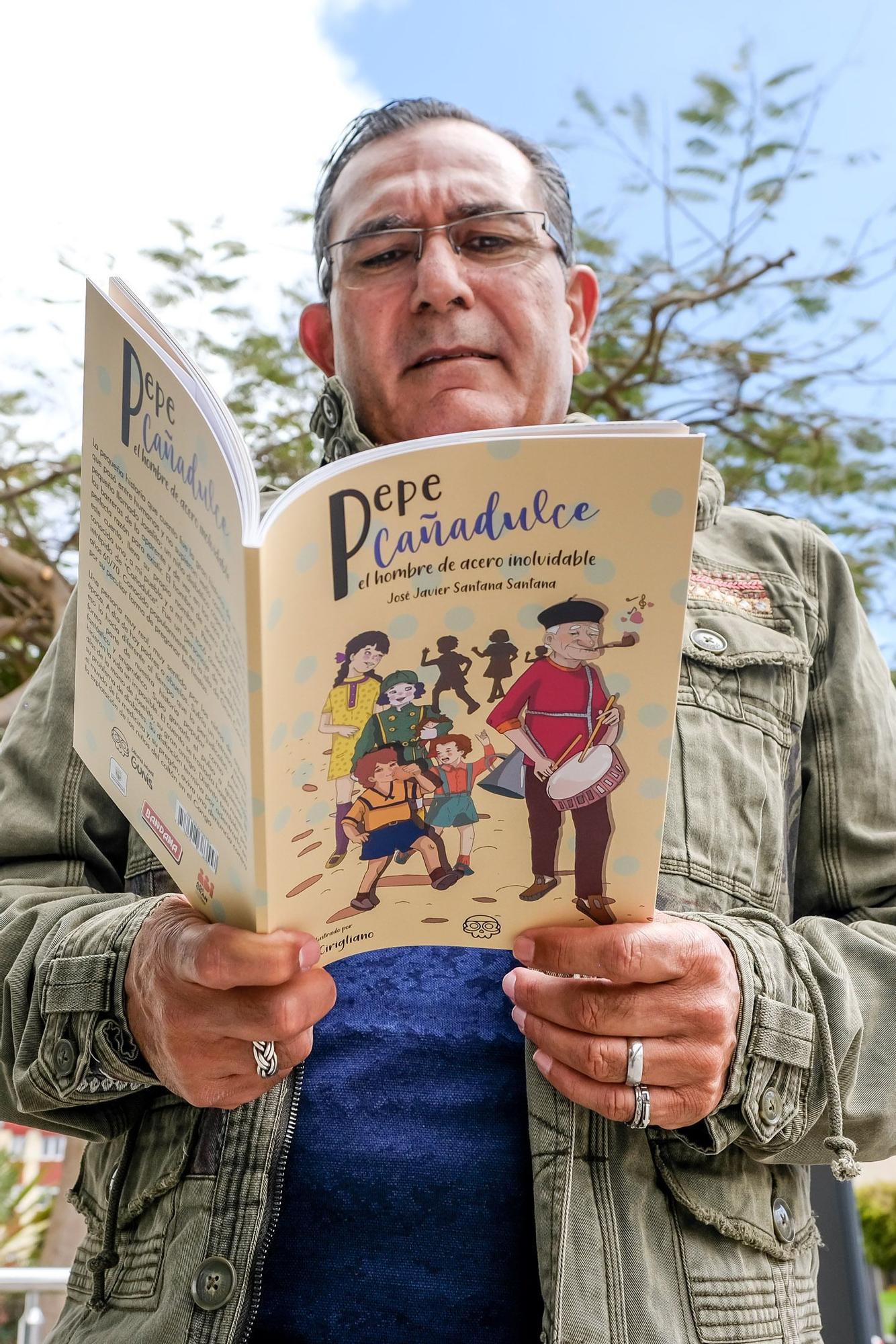 José Javier Santana, autor del libro Pepe Cañadulce, el hombre de acero inolvidable.