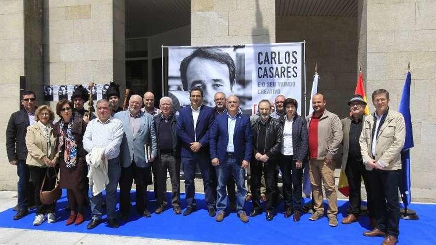 Homenaje a Carlos Casares en Xinzo. // Jesús Regal