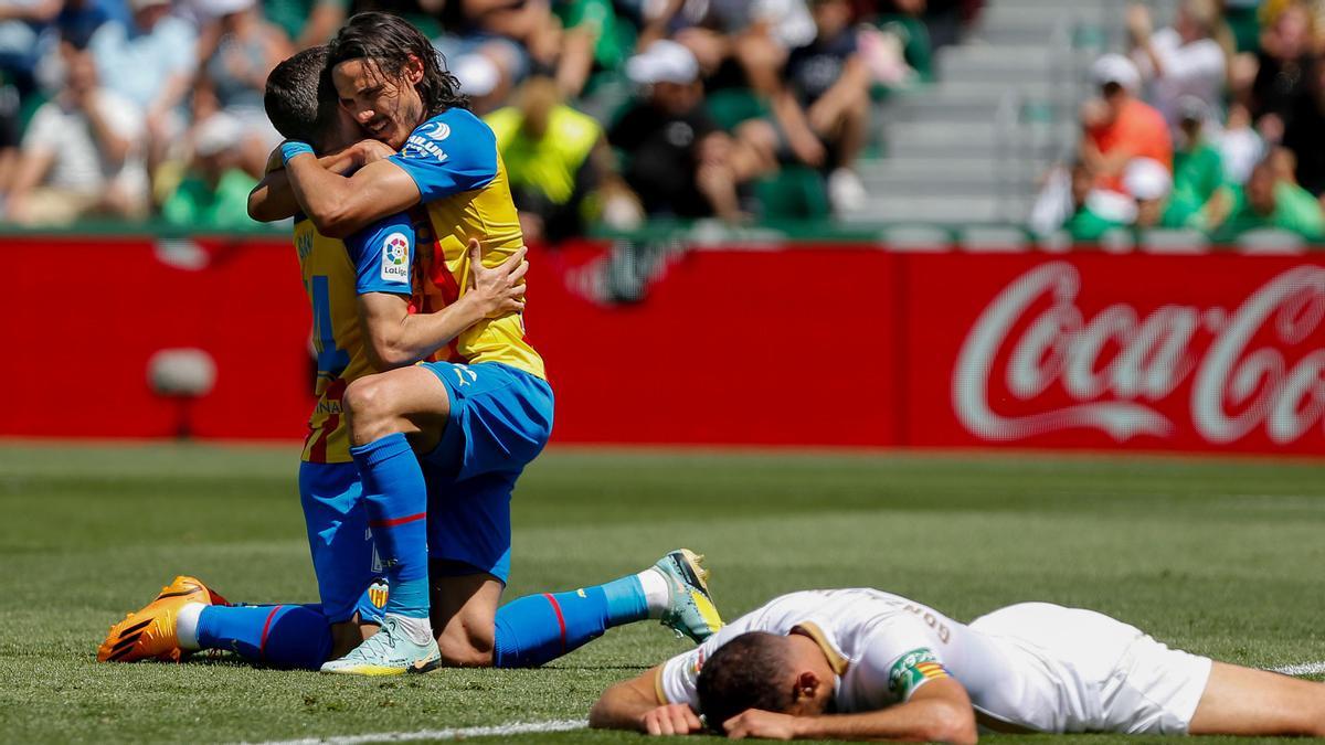 0-2. El Valencia encuentra consuelo ante el colista