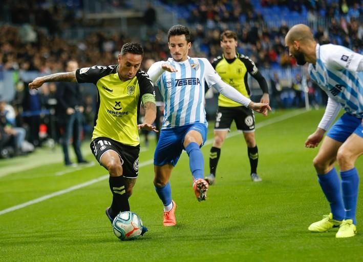 El CD Tenerife no pudo ganar a un sólido Málaga CF en casa