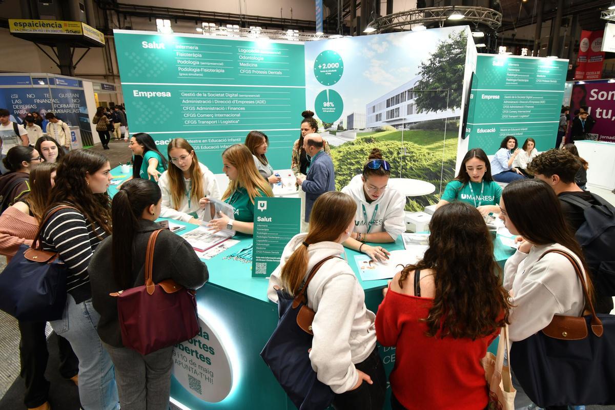 UManresa al Saló de l'Ensenyament per captar estudiants