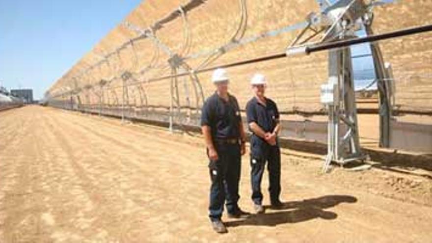La primera termosolar de la región funciona en Alvarado con 50 megavatios de potencia