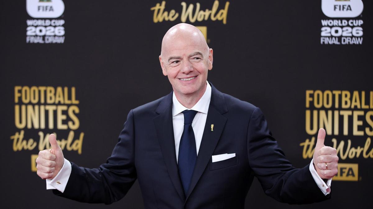 Gianni Infantino, presidente de la FIFA.
