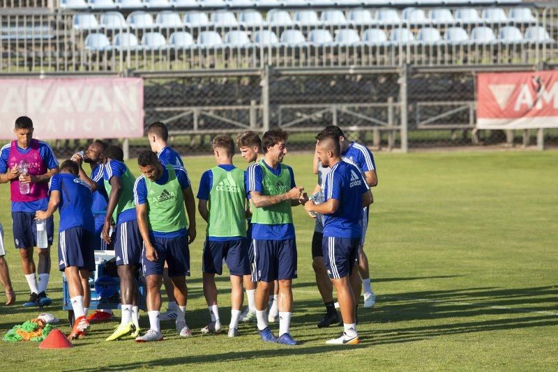 El Real Zaragoza vuelve a los entrenamientos