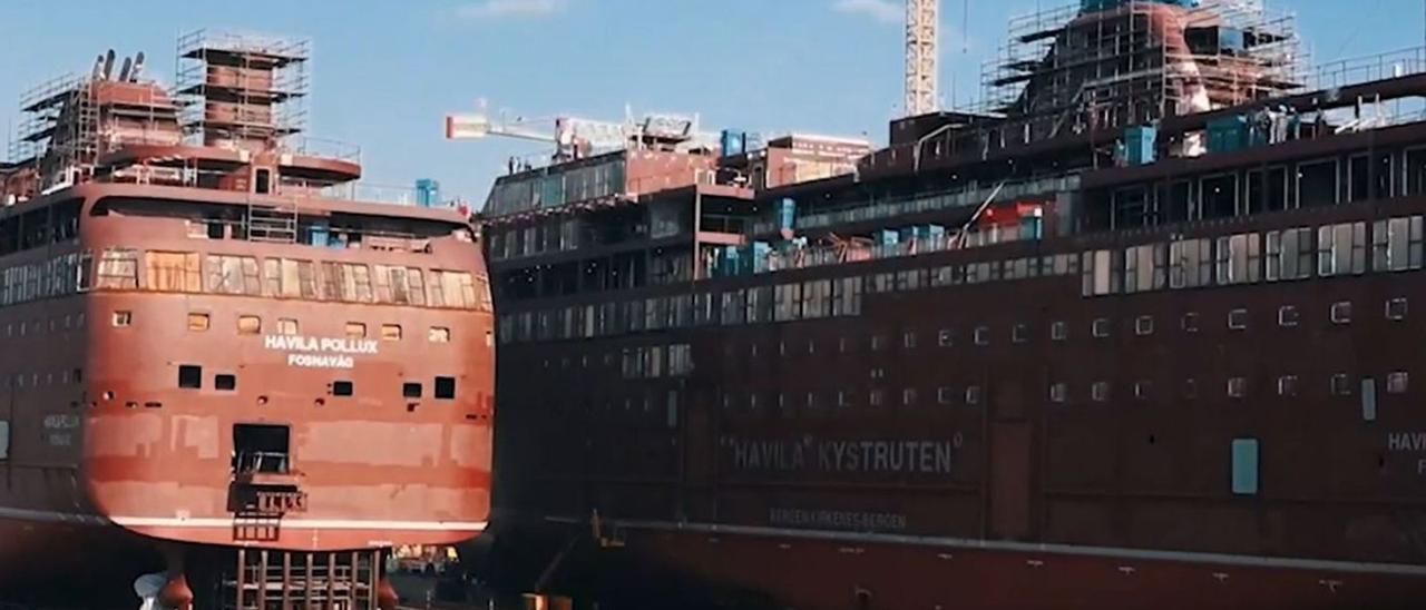 Construcción en Turquía de los cruceros “Pollux” y “Polaris”, de inicio asignados a Barreras.   | // TERSAN