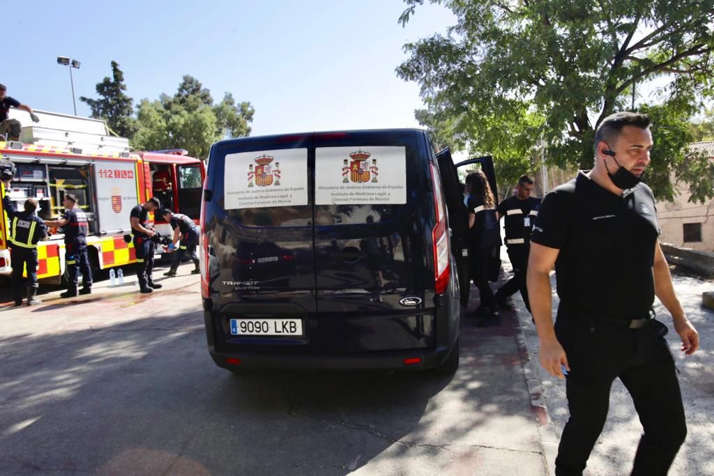 Encuentran muerto a un vecino de Lorca desaparecido encajado en el hueco entre dos casas