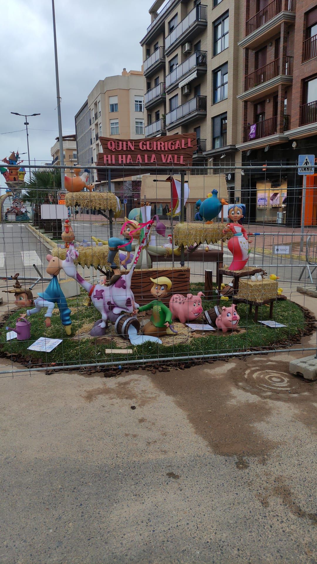 Falla infantil Corts Valencianes