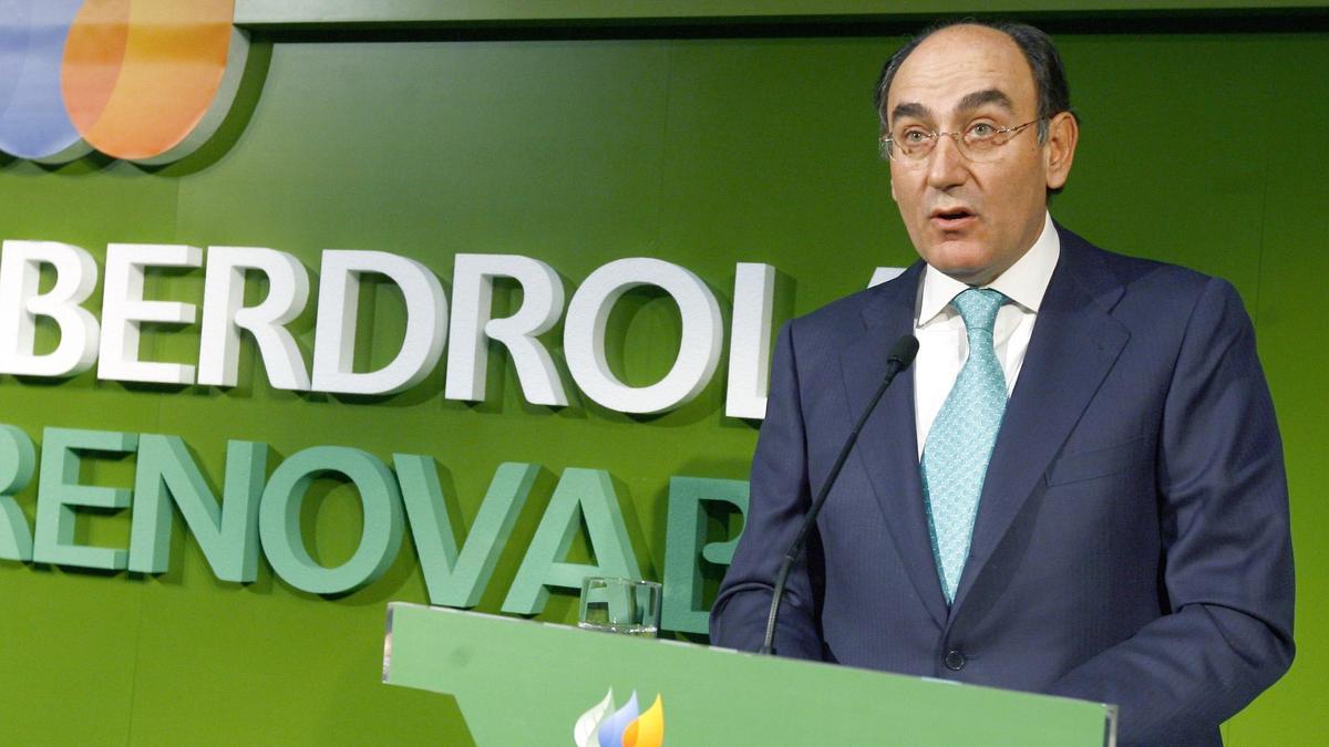 El presidente de Iberdrola, Ignacio Sánchez Galán.