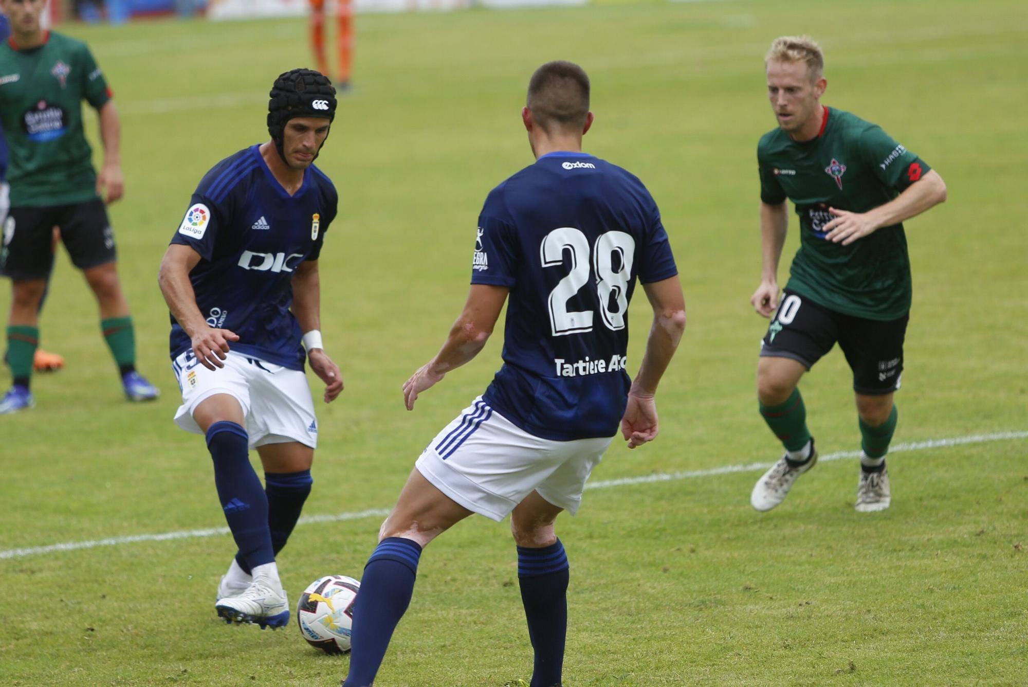 En imágenes: El Oviedo empata sin goles en el primer amistoso de pretemporada