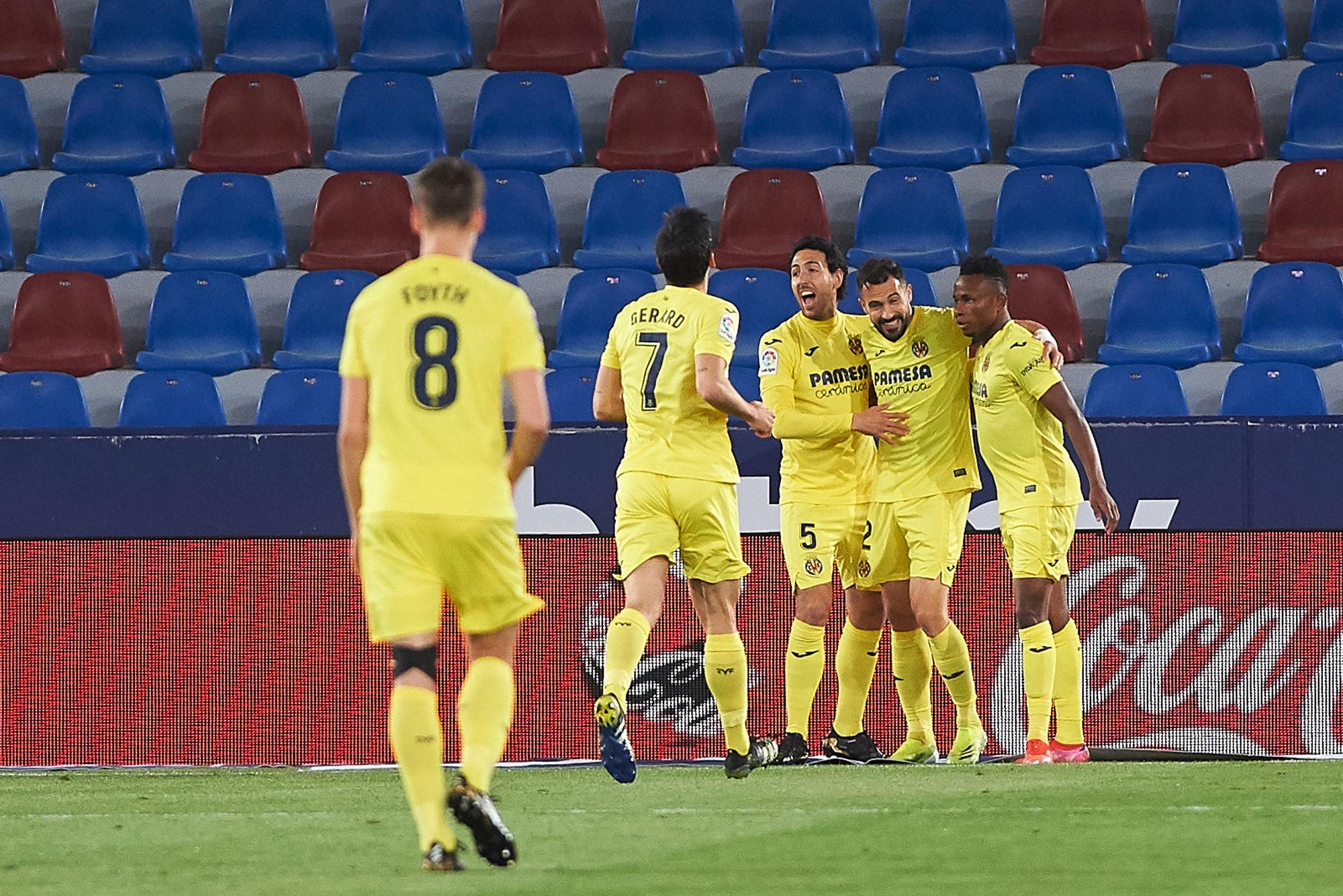 Las mejores imágenes del Levante-Villarreal