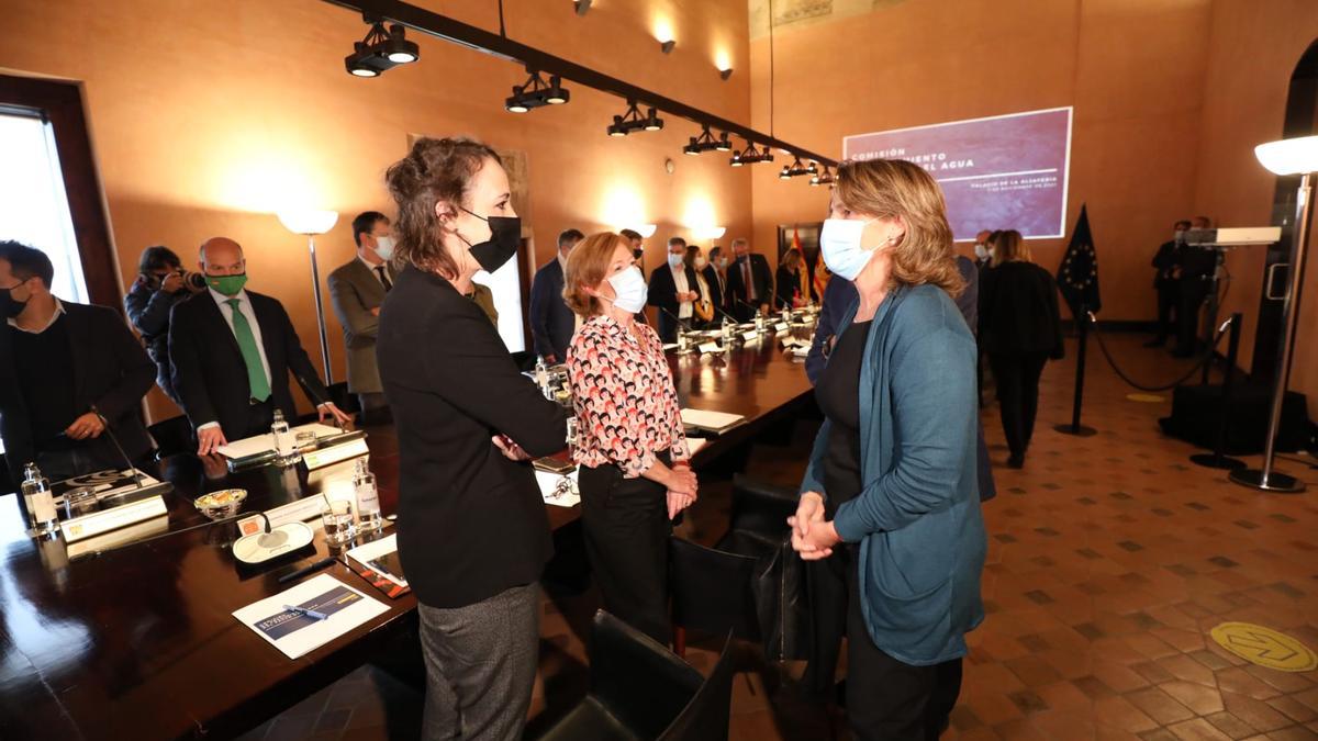 FOTOGALERÍA | La ministra para la Transición Ecológica y el Reto Demográfico, Teresa Ribera, visita Zaragoza