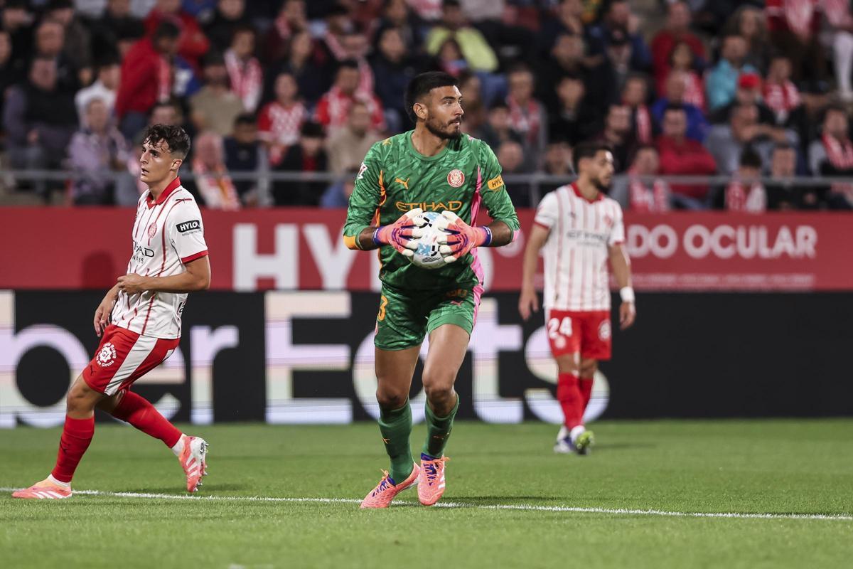 Paulo Gazzaniga, en acció durant un partit aquesta temporada