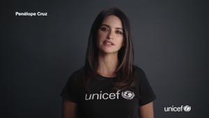 Penélope Cruz alerta sobre la desnutrición infantil en la última campaña de UNICEF.
