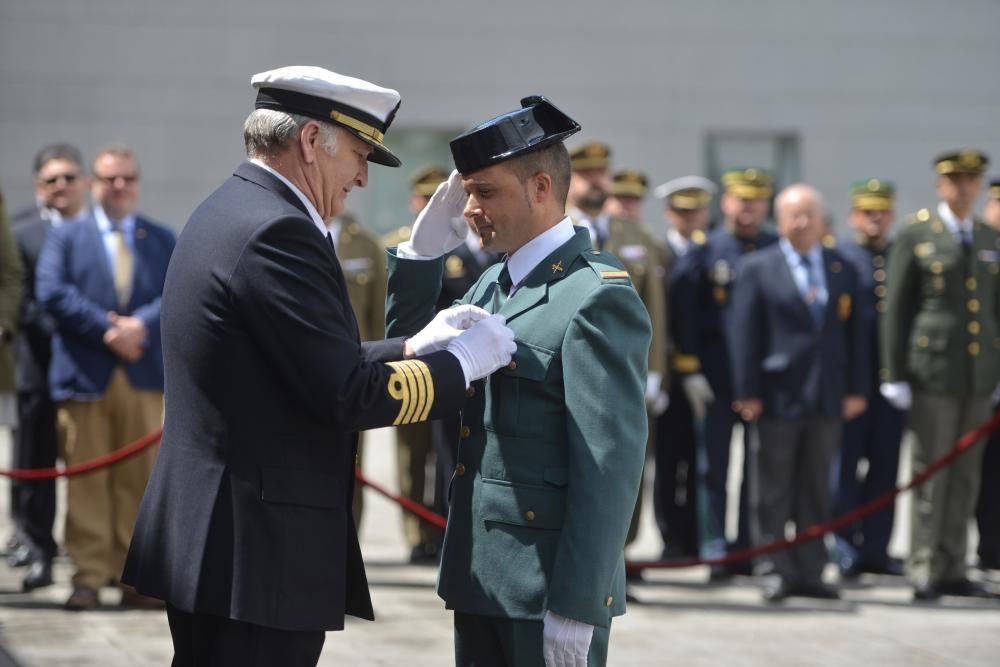 Homenaje al pasado y al presente de la Guardia Civ