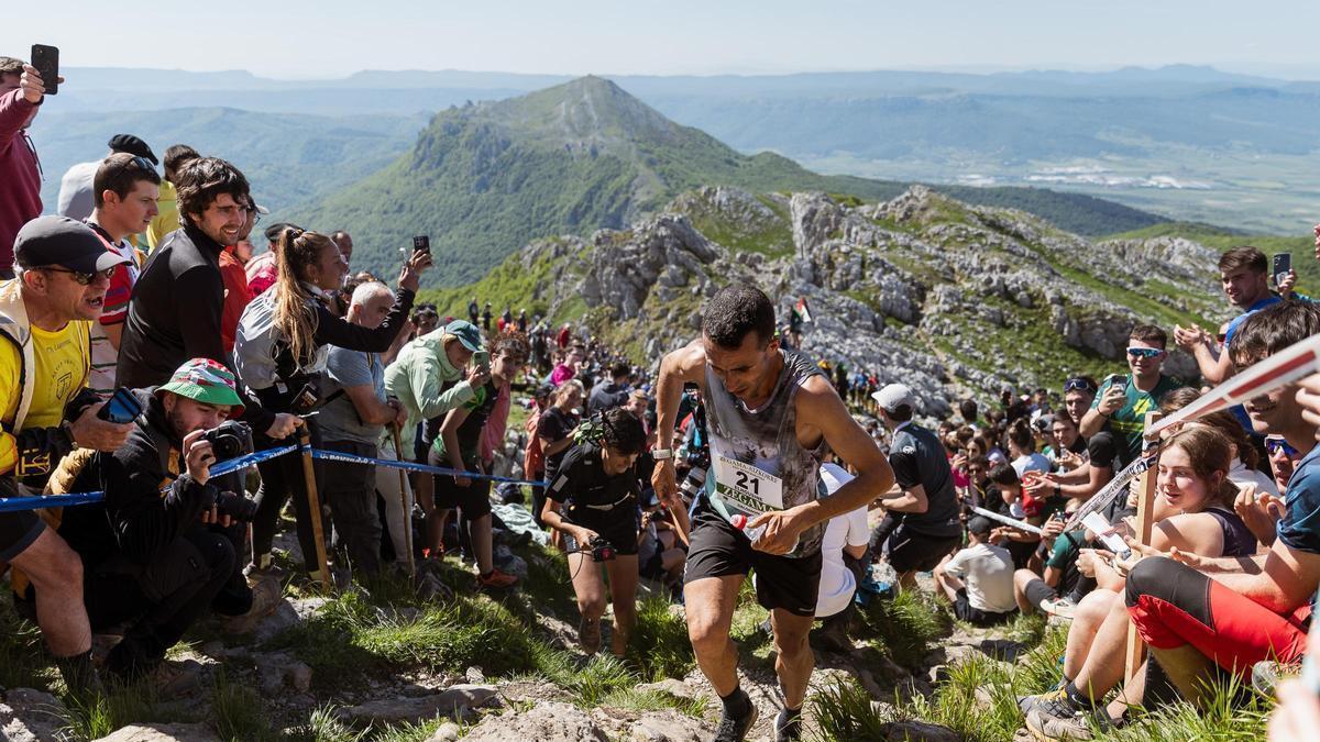 Elhousine Elazzaoui fue el ganador de Zegama en 2025