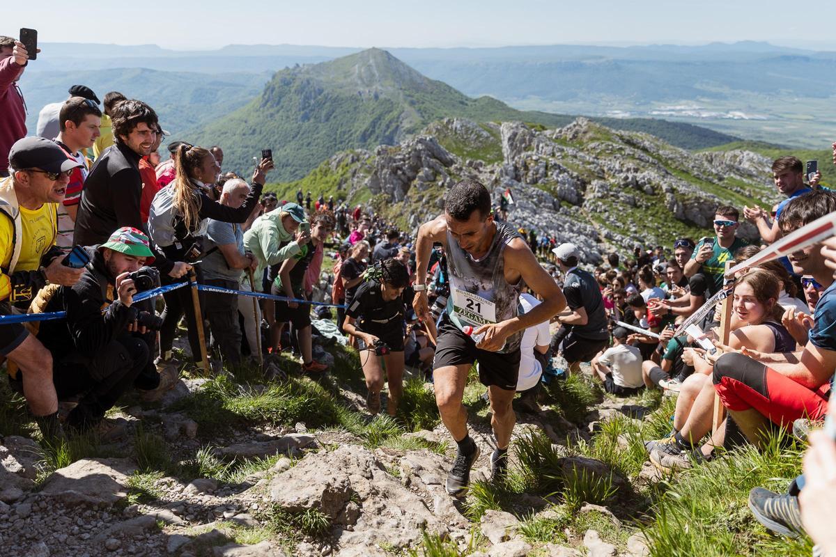 Elhousine Elazzaoui fue el ganador de Zegama en 2025