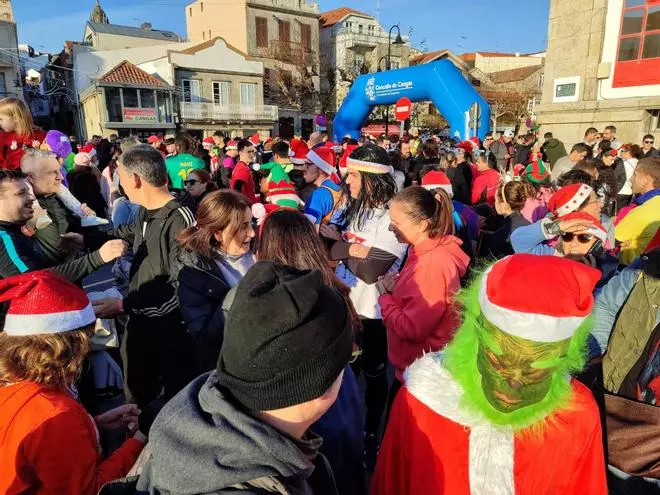 La San Silvestre solidaria de Cangas en imágenes