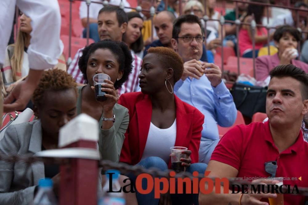 Ambiente en la novillada de la prensa de Murcia