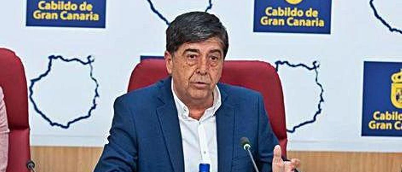 Gilberto Díaz, consejero de Transparencia y Empleo del Cabildo de Gran Canaria.