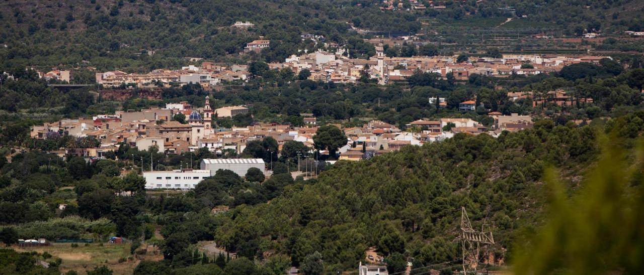 Una vista de la subcomarca de la Baronia.