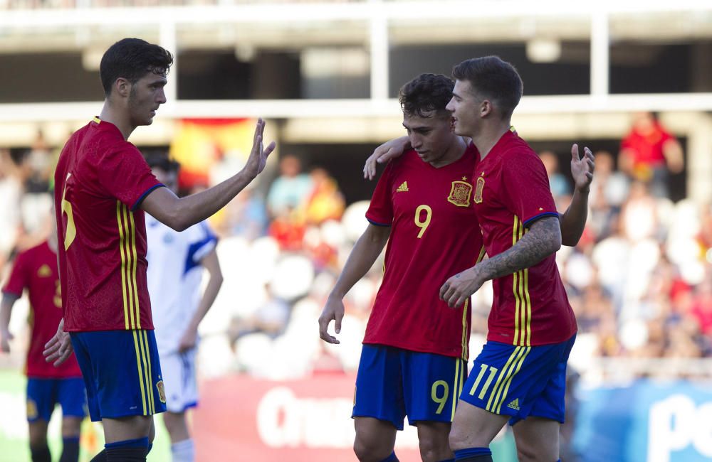 España sub 21 - San Marino en Castalia