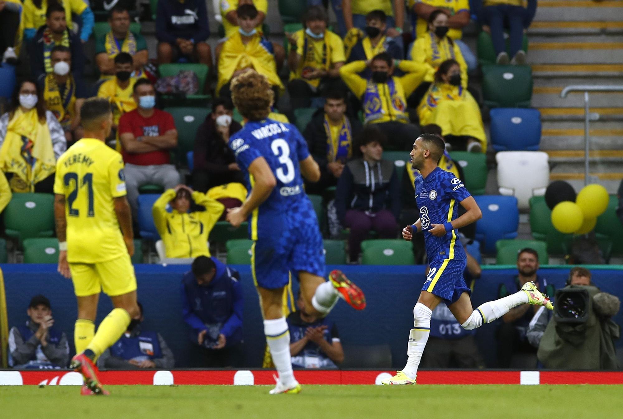 Así vivió la afición del Villarreal la Supercopa en el campo