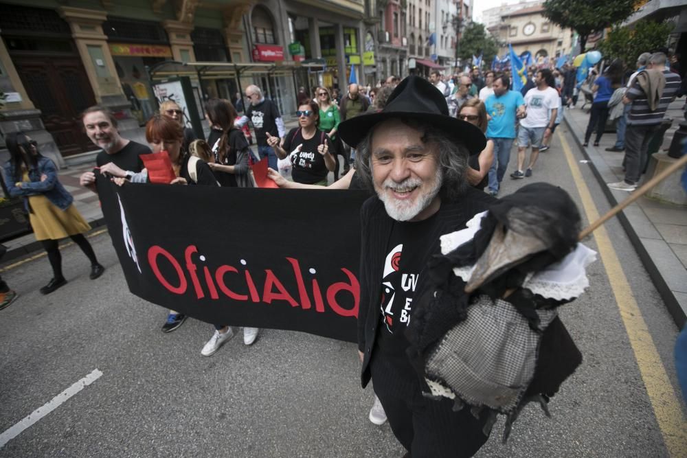 La manifestación, en imágenes