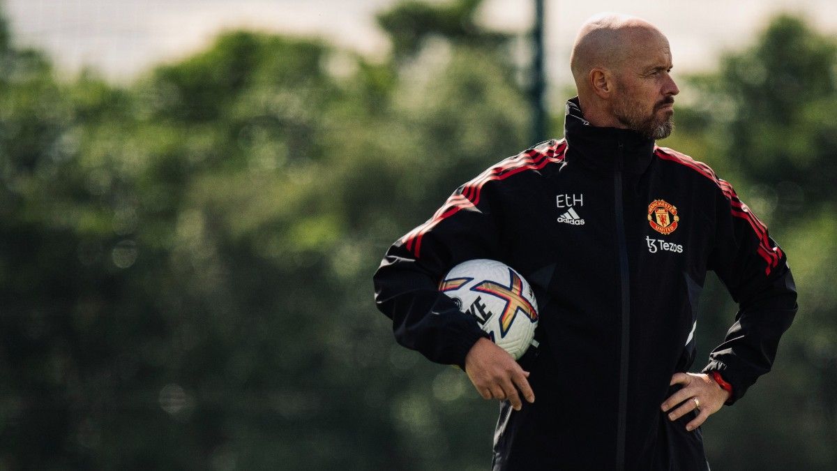 Erik ten Hag, entrenador del Manchester United