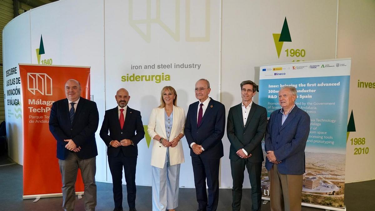 La foto de la clausura de las Jornadas Técnicas de Construcción del IMEC en Málaga TechPark (PTA).