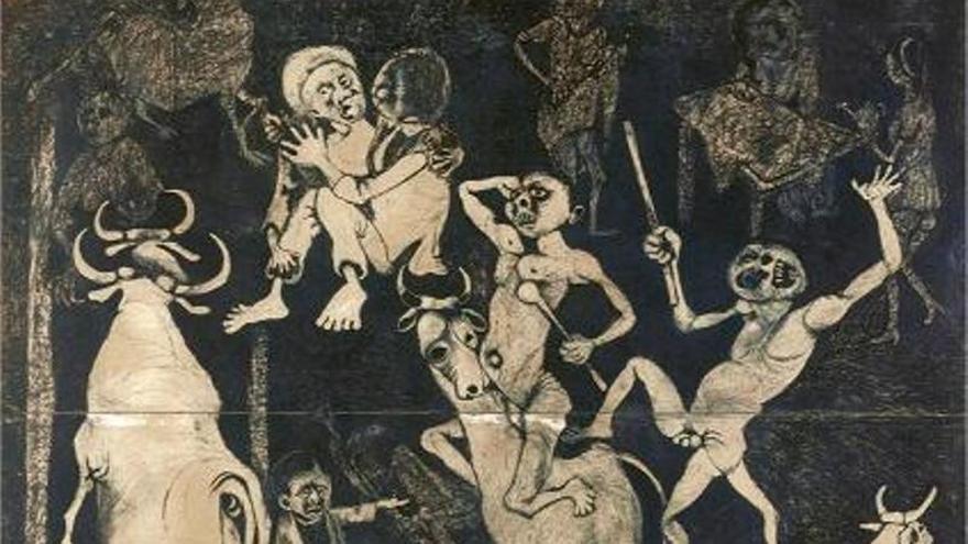 Dumile Feni en el Reina Sofía: el Guernica africano
