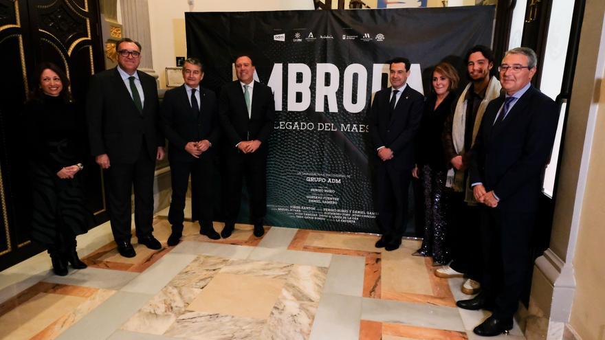 Estreno del documental &#039;Javier Imbroda, el legado del maestro&#039; en el Echegaray