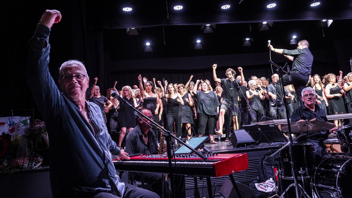 Ramon Escalé va viure un gran darrer concert com a director de l'Esclat Gòspel Singers