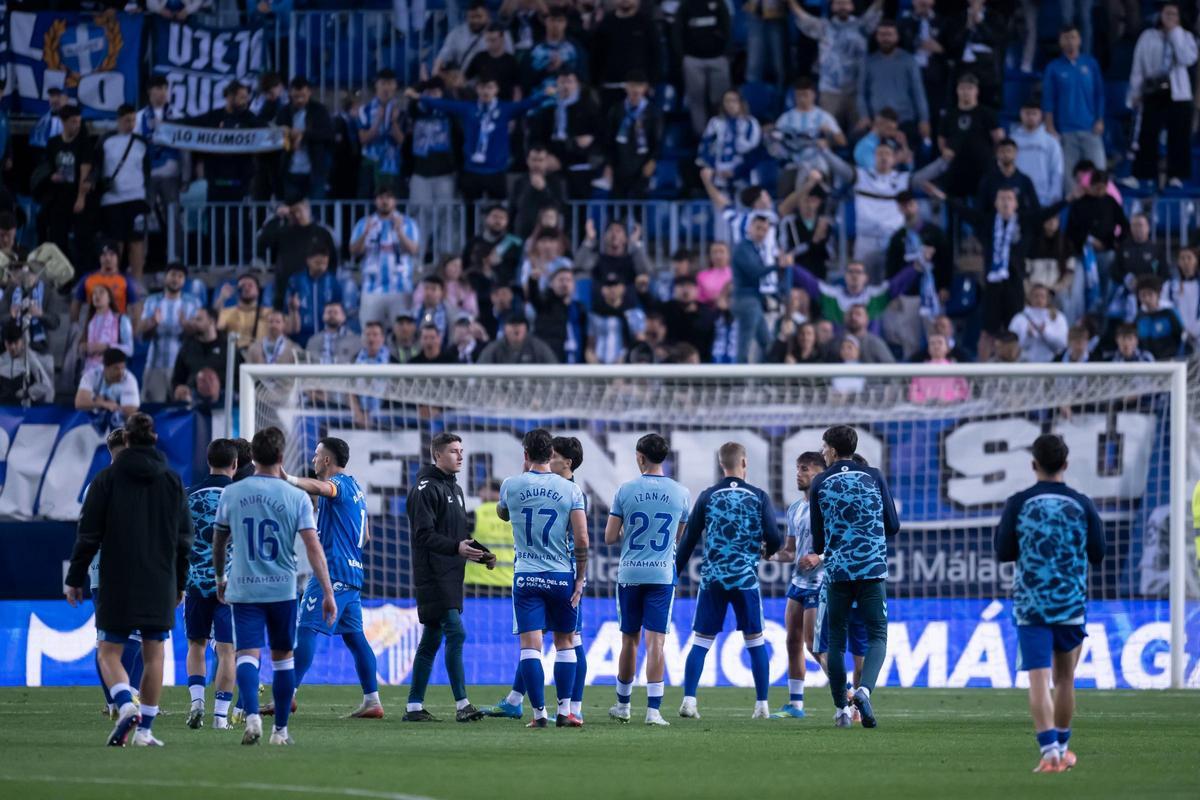 El Málaga CF tras el empate ante el CD Leganés