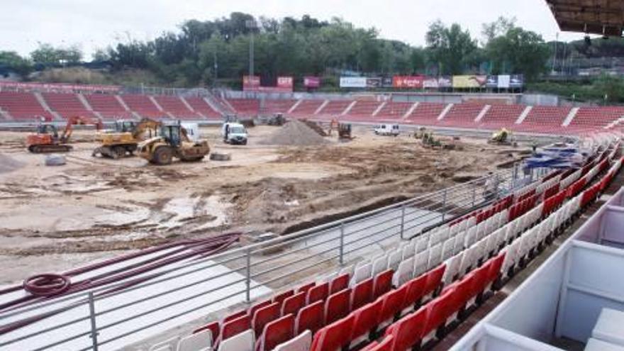 Geli assegura que l&#039;estadi estarà a punt per començar la Lliga