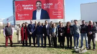 Pérez inicia su campaña poniendo el foco “en la emergencia social de la vivienda”