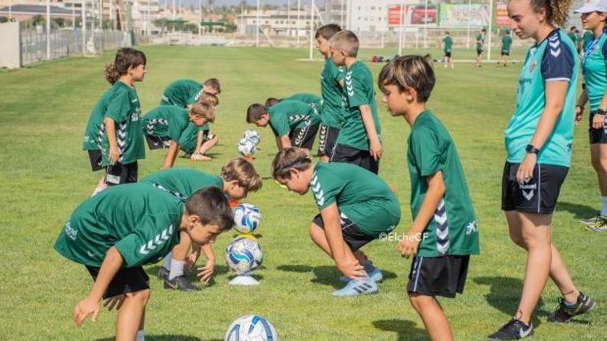 Los participantes del campus en una de las actividades