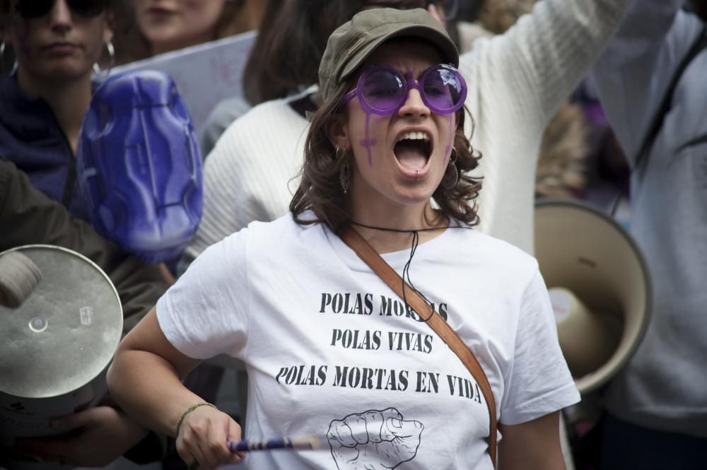 Las mejores imágenes del huelga en Ourense