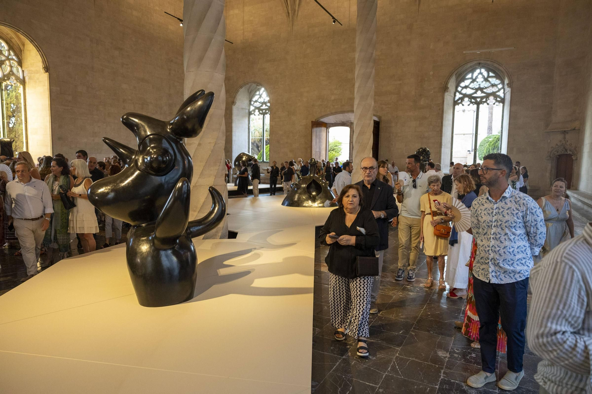 La exposició de Miró en La Llotja, en imágenes