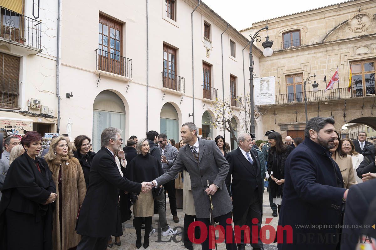 Clausura Año Jubilar de Caravaca (recepción de invitados)