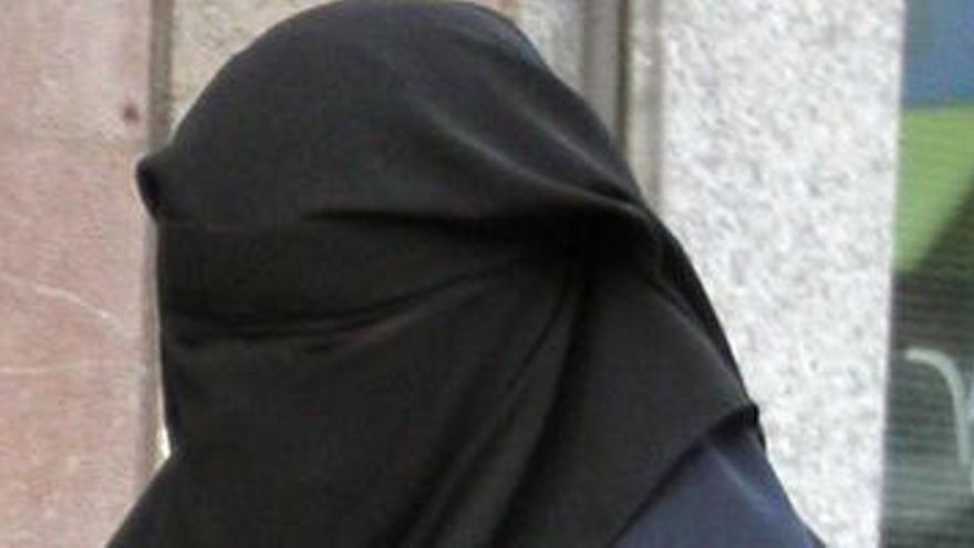 Una mujer citada como testigo en la Audiencia Nacional que quería declarar con burka el pasado día 23 de septiembre