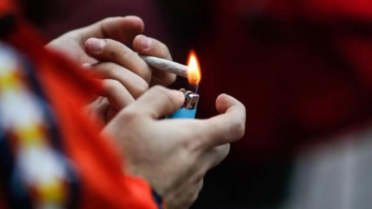Un consumidor de cannabis.