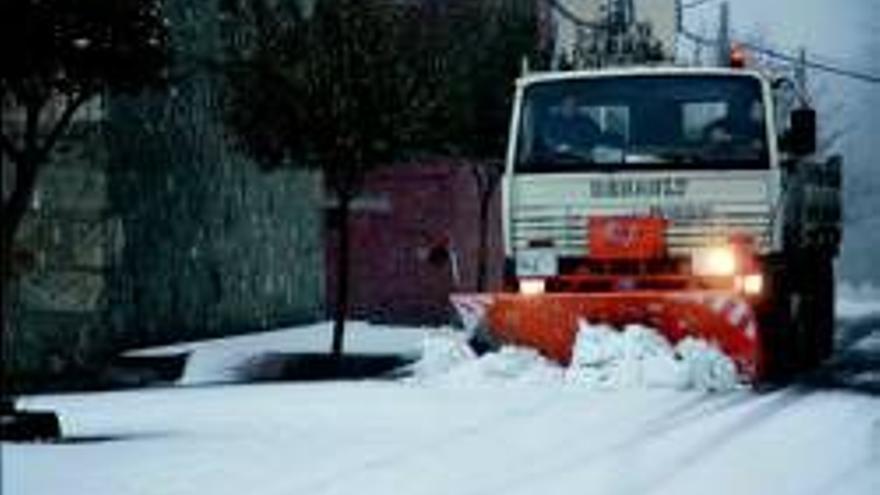 Meteorología y el 112 activan la alerta naranja por fuertes nevadas