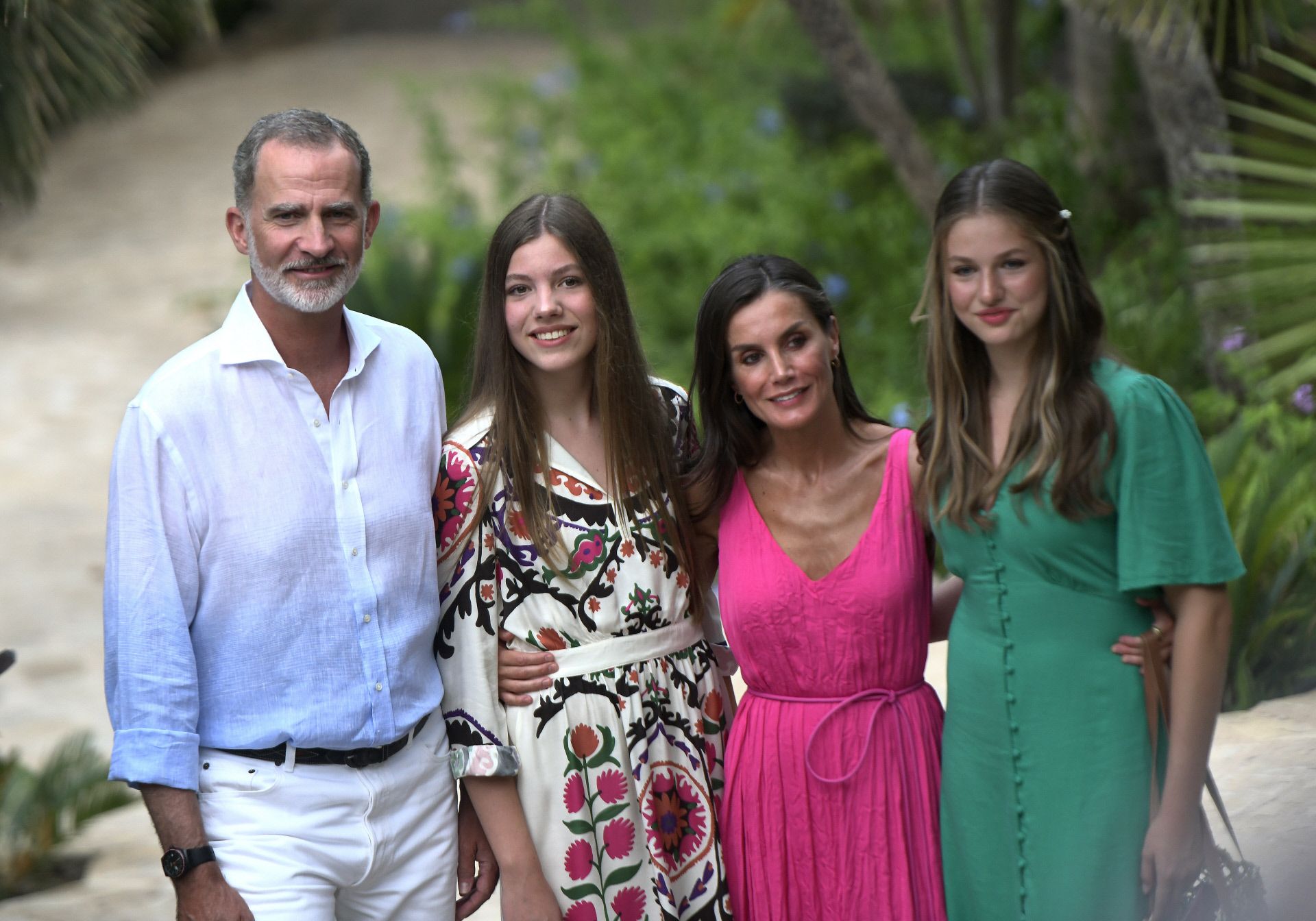 Posado familia real española