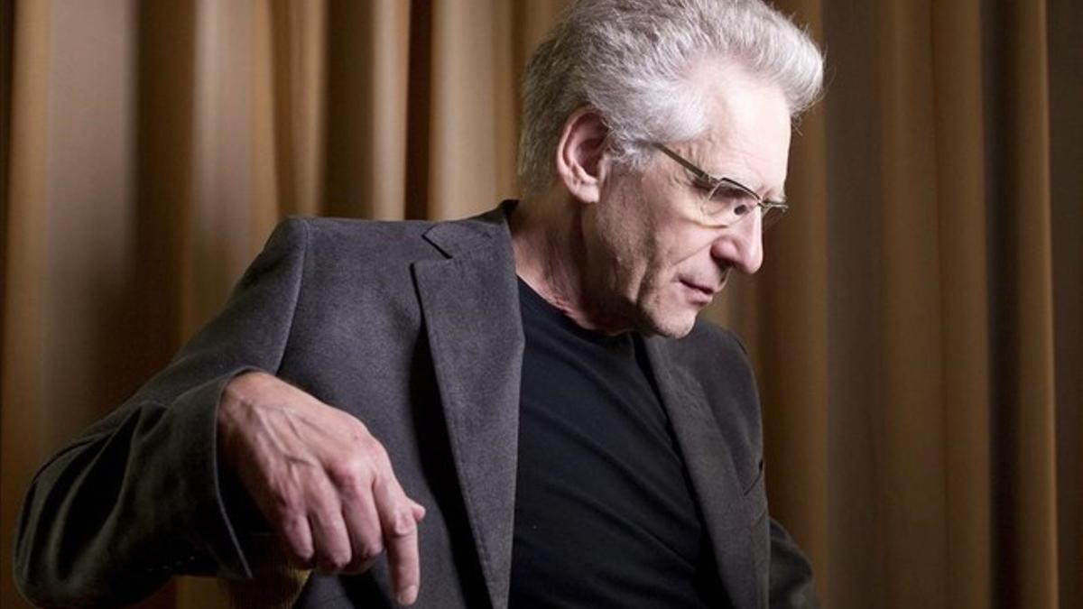 El director de cine canadiense David Cronenberg.