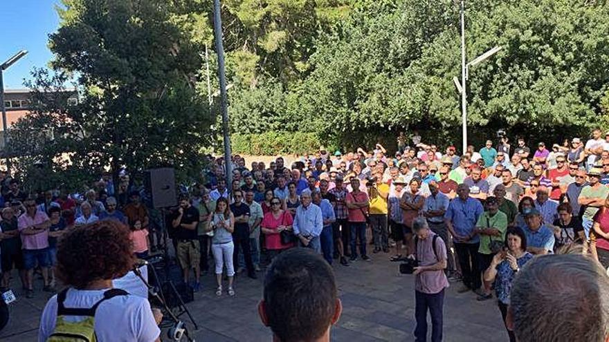 Els viticultors protesten a Vilafranca contra els baixos preus del raïm