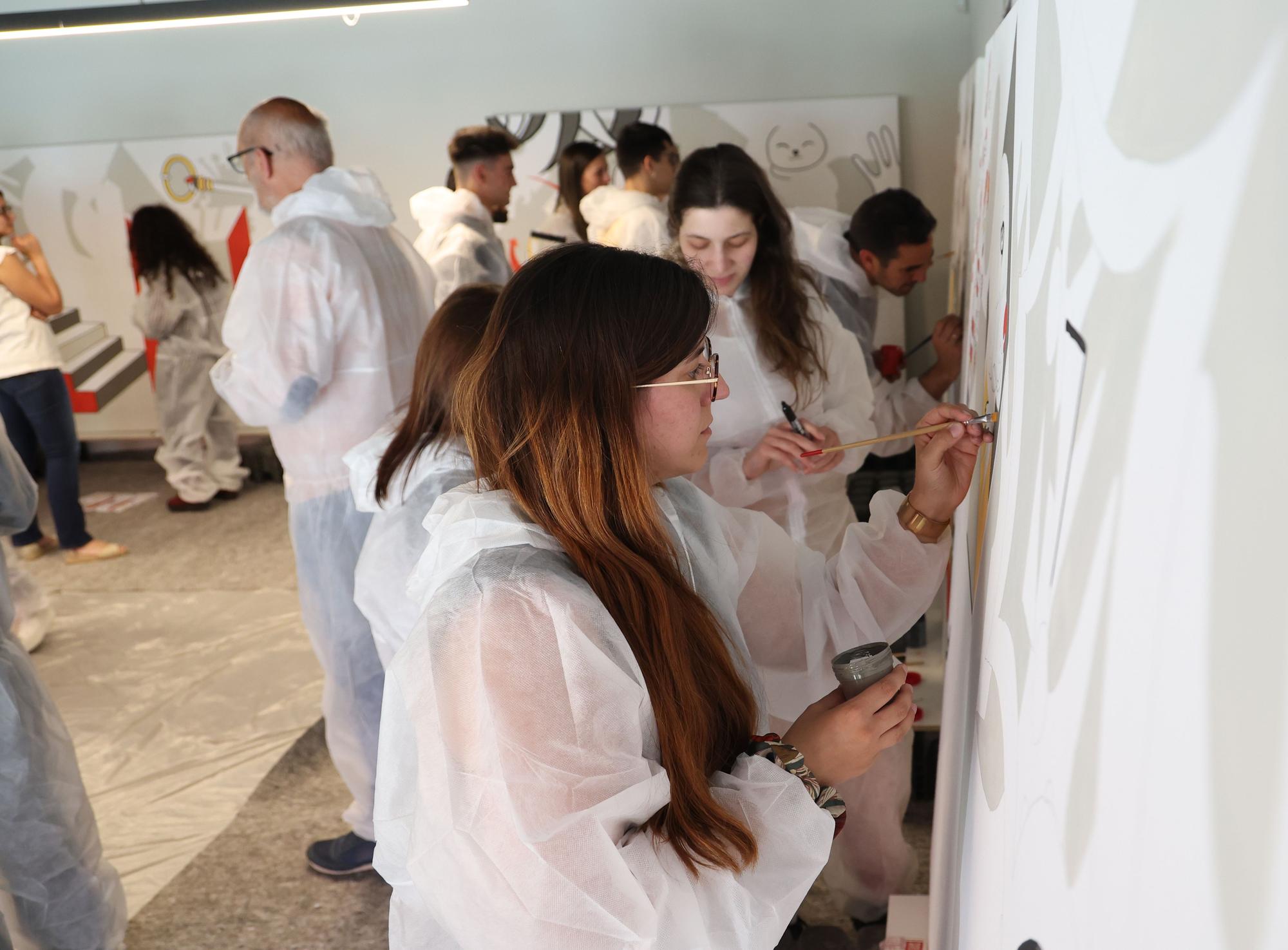 Un mural para dejar huella en BMC