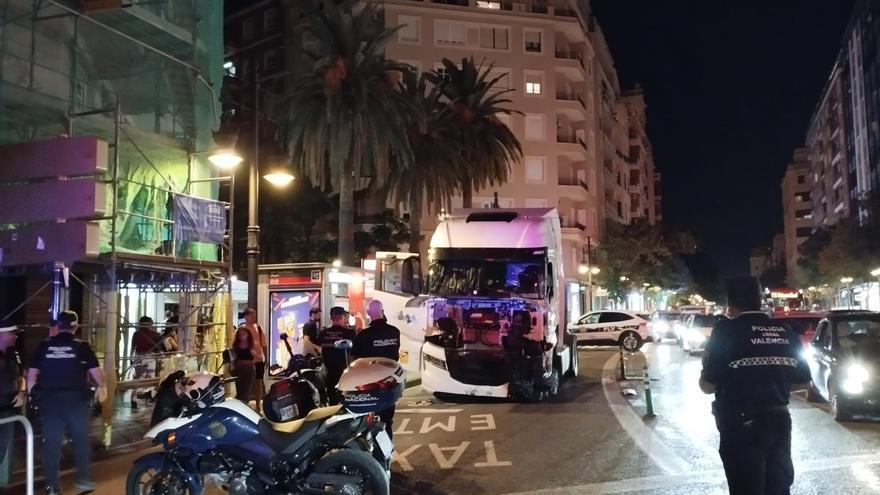 En libertad el camionero detenido tras circular en contradirección de Aldaia a València con 0,92 gr/l de alcohol en sangre